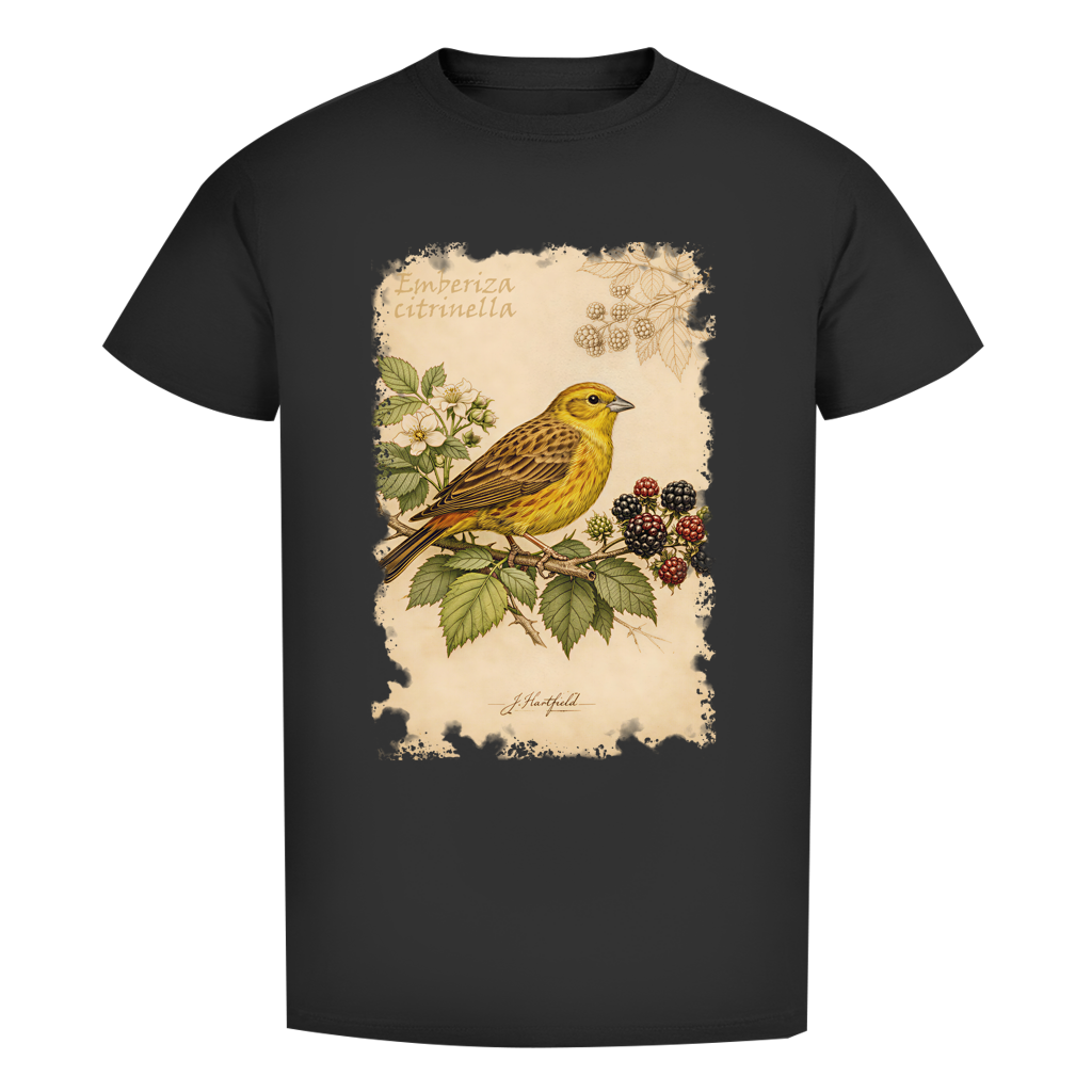 Premium T-Shirt "Emberiza citrinella"