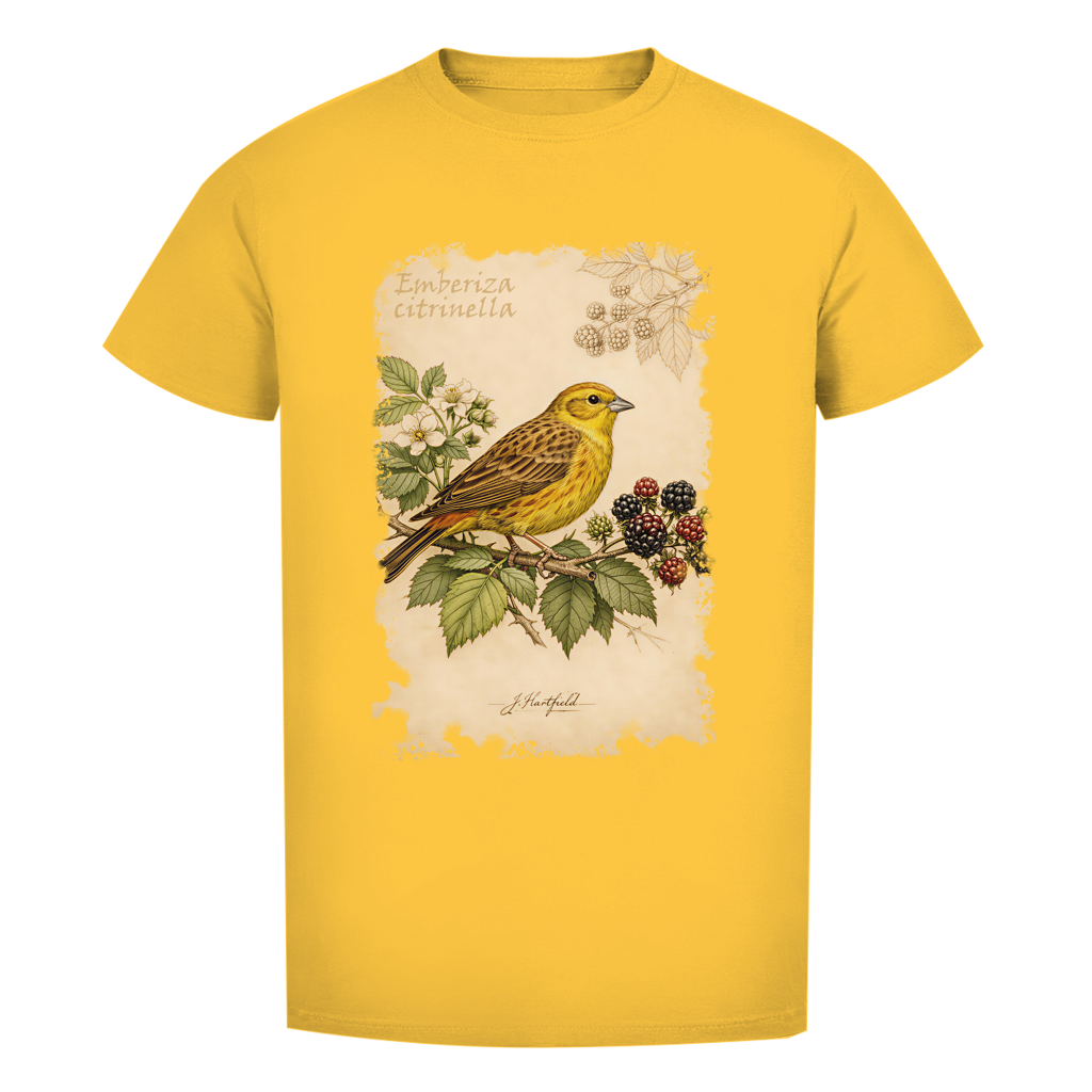 Premium T-Shirt "Emberiza citrinella"