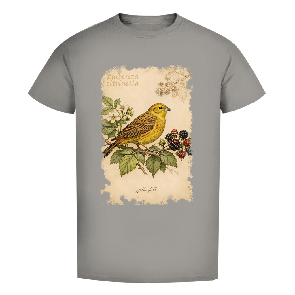Premium T-Shirt "Emberiza citrinella"