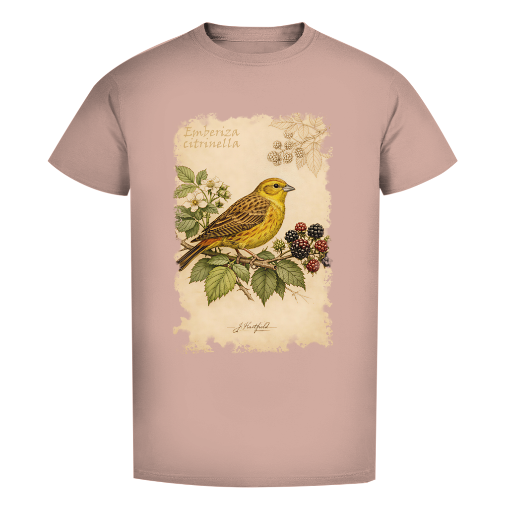 Premium T-Shirt "Emberiza citrinella"