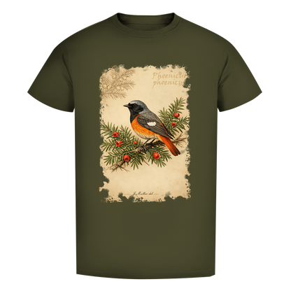 Premium T-Shirt "Phoenicurus phoenicurus"
