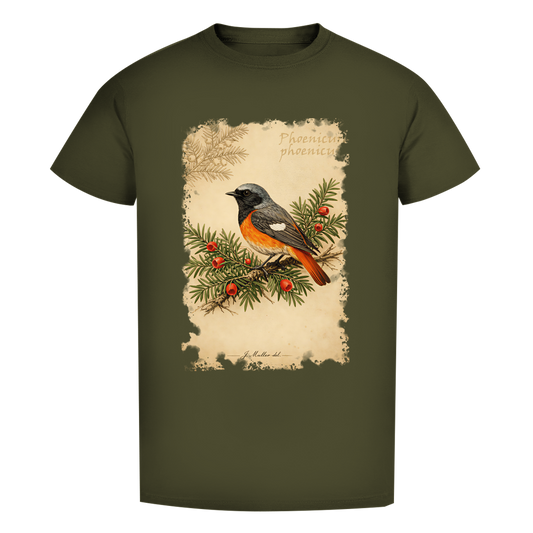 Premium T-Shirt "Phoenicurus phoenicurus"