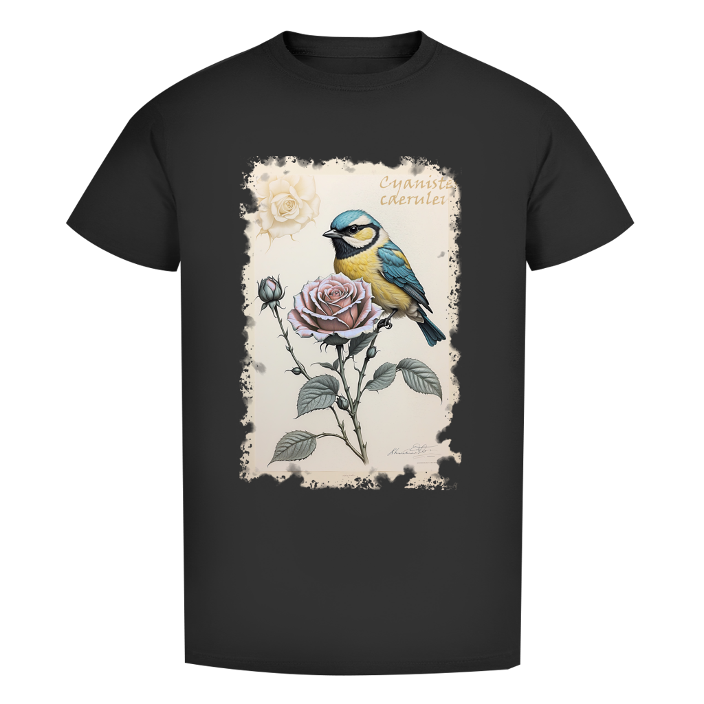Premium T-Shirt "Cyanistes caeruleus"