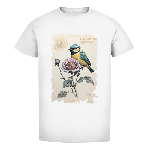 Premium T-Shirt "Cyanistes caeruleus"