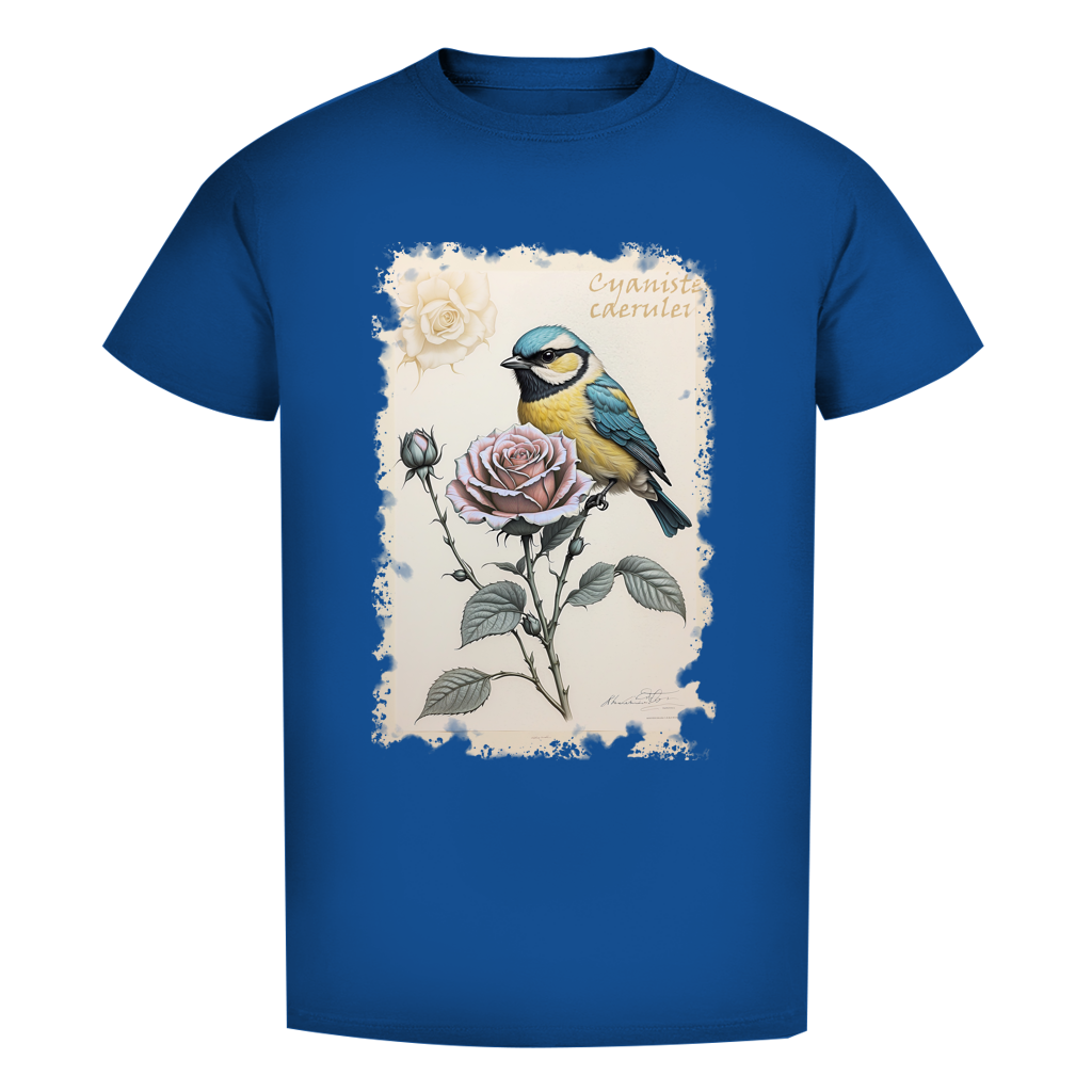 Premium T-Shirt "Cyanistes caeruleus"