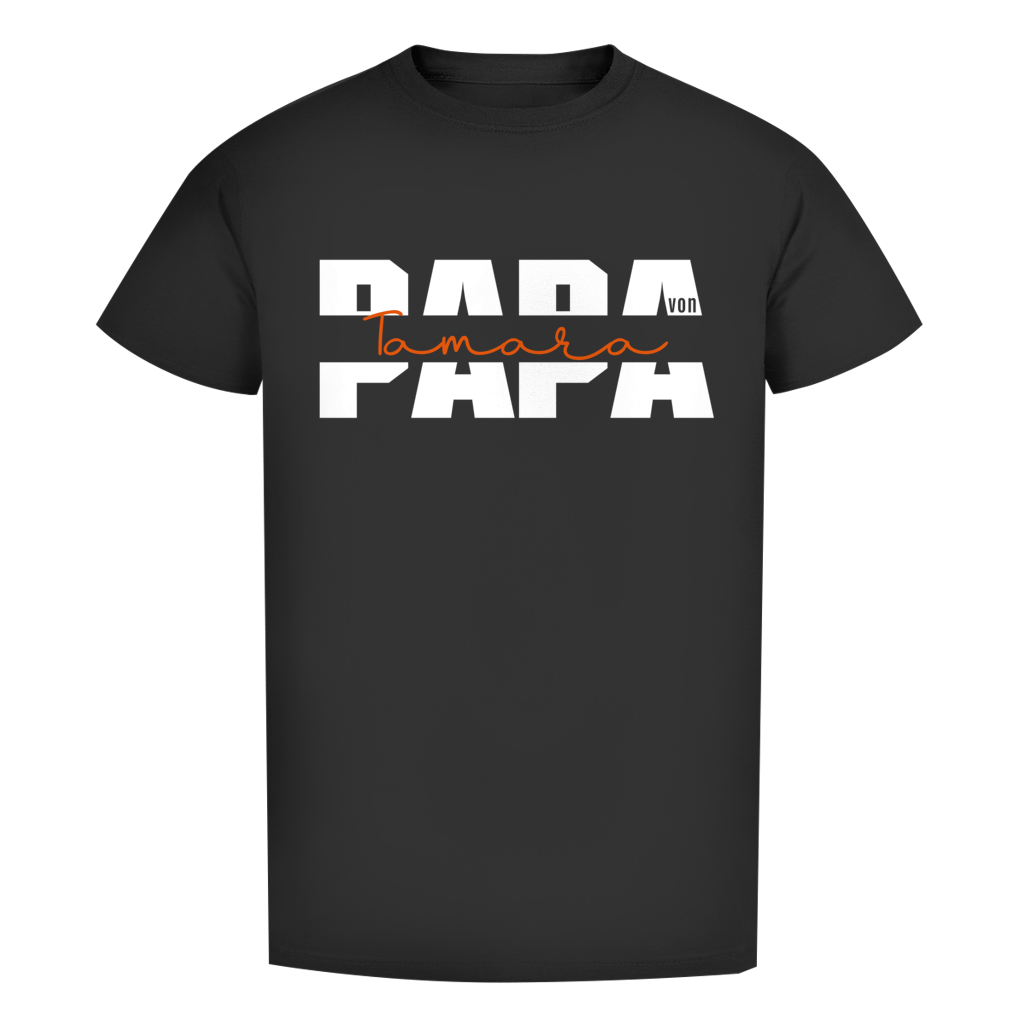 Vatertags T-Shirt - "Papa von..."