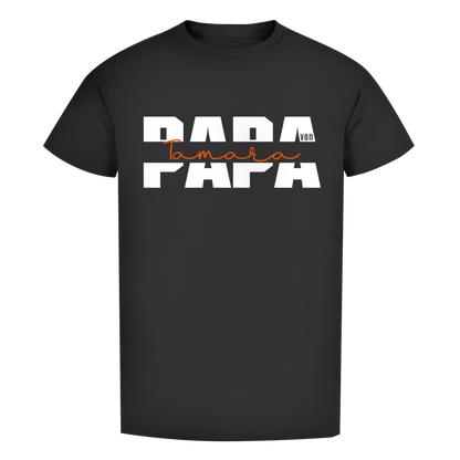 Vatertags T-Shirt - "Papa von..."