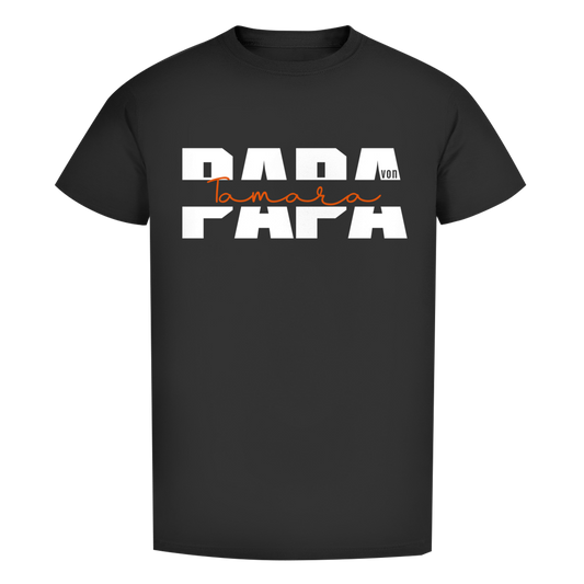 Vatertags T-Shirt - "Papa von..."