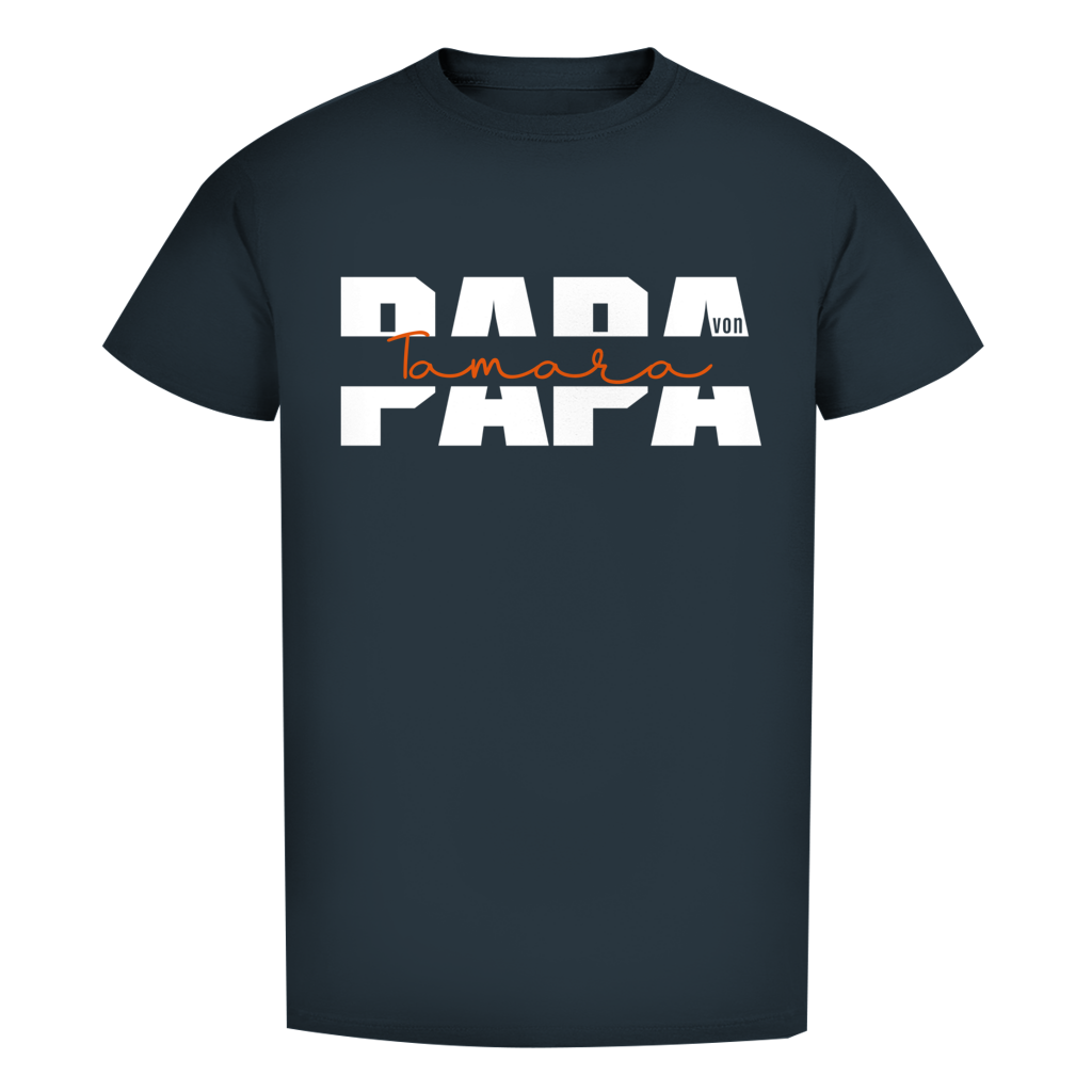 Vatertags T-Shirt - "Papa von..."