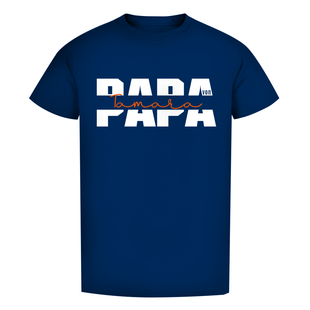 Vatertags T-Shirt - "Papa von..."