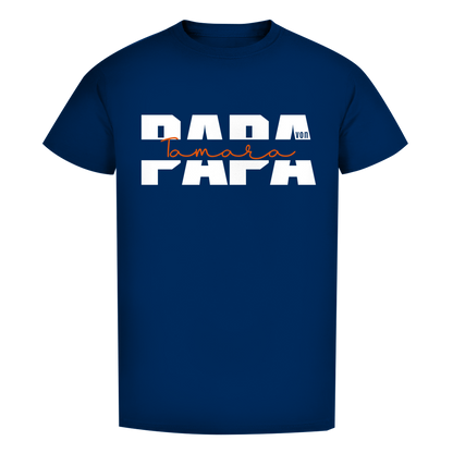 Vatertags T-Shirt - "Papa von..."