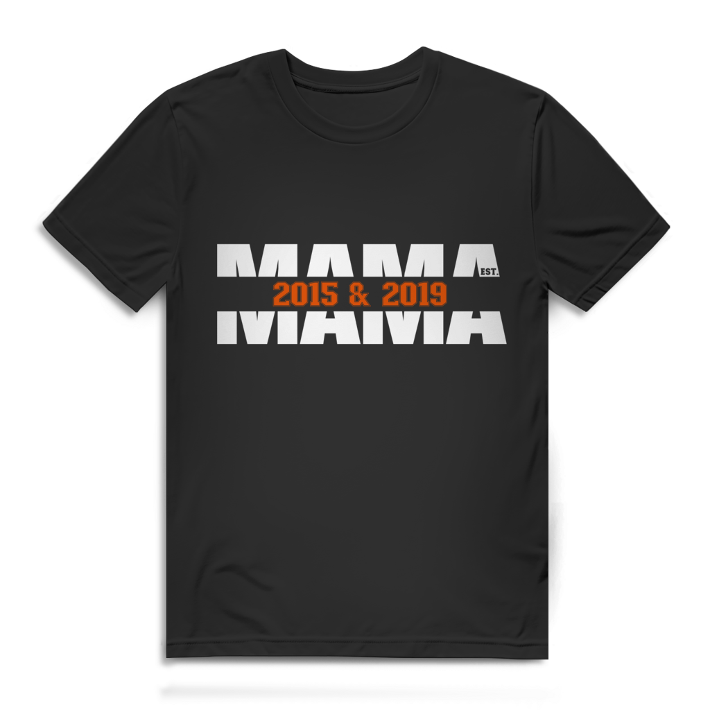 Muttertags T-Shirt - "MAMA EST. ..."