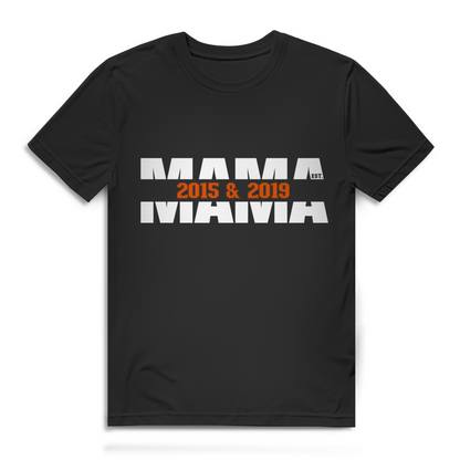 Muttertags T-Shirt - "MAMA EST. ..."