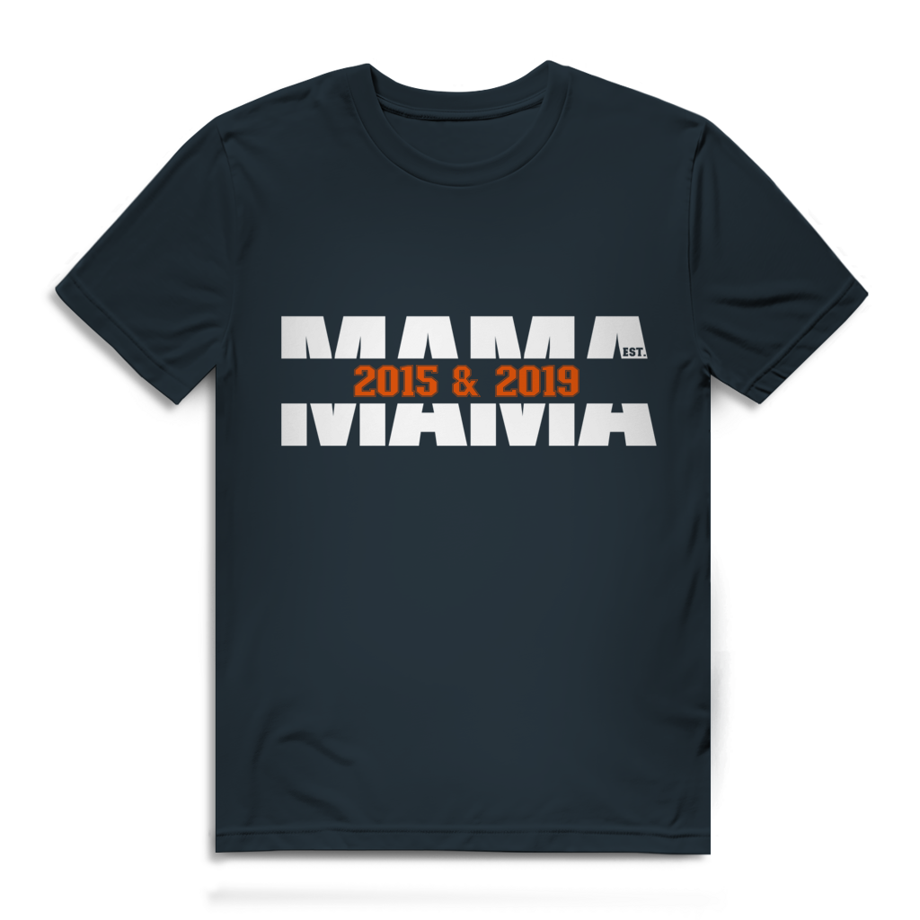 Muttertags T-Shirt - "MAMA EST. ..."