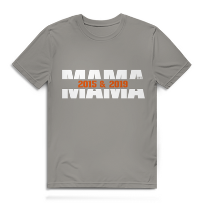 Muttertags T-Shirt - "MAMA EST. ..."