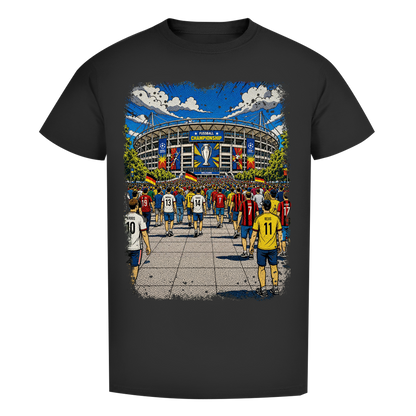 Personalisierbares WM-Trikot-2026 - Vor dem Stadion
