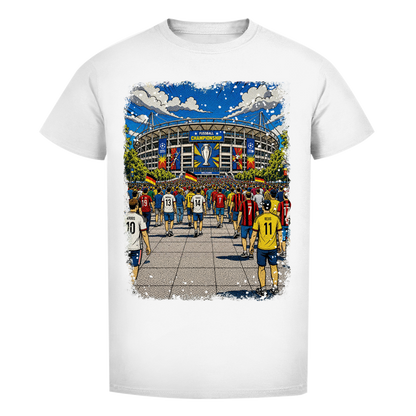 Personalisierbares WM-Trikot-2026 - Vor dem Stadion