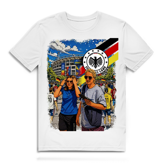 Personalisierbares WM-Trikot-2026 - Vor dem Stadion
