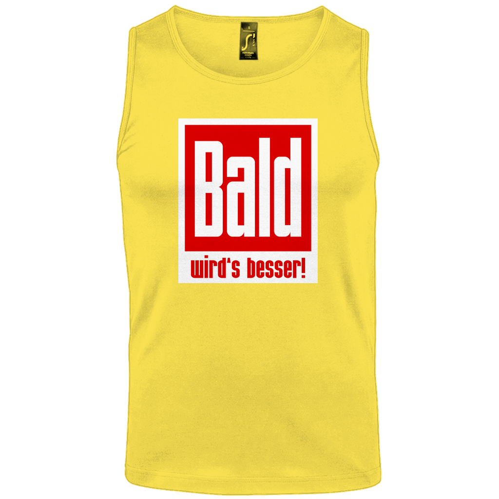 Herren Basic Tank Top - Bald wird's besser!