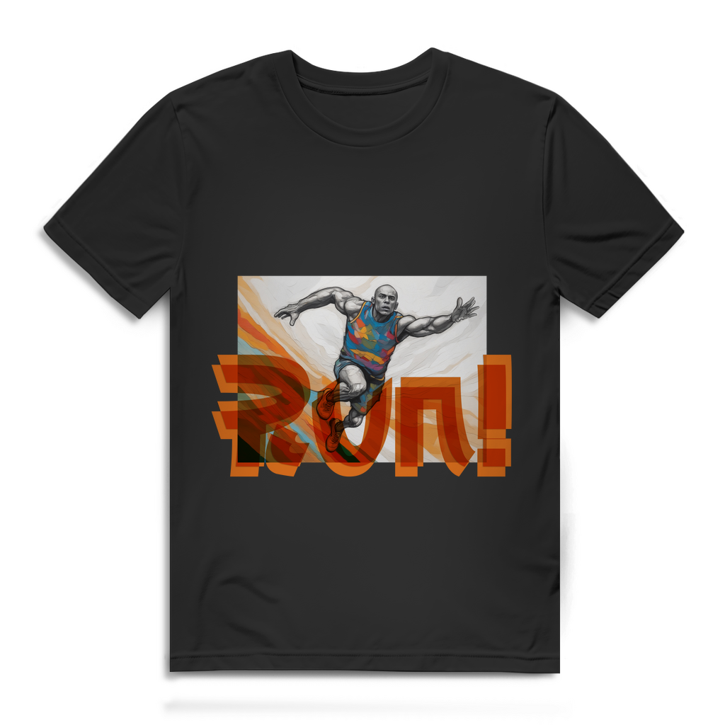Herren Premium T-Shirt - Run!