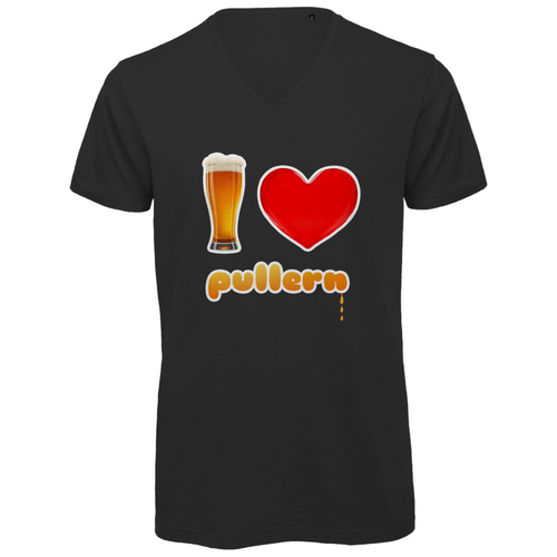 Unisex Premium V-Neck T-Shirt  - I love pullern