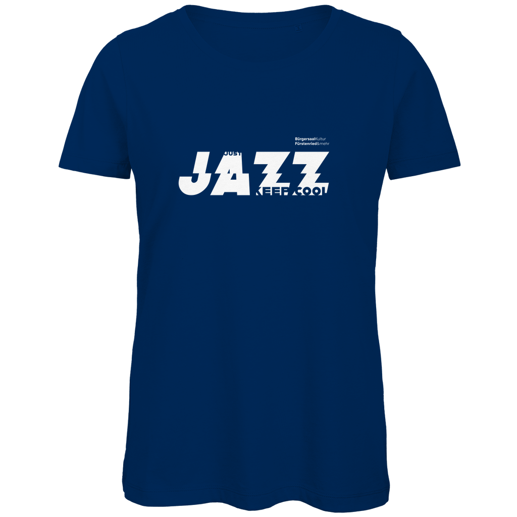 Premium Damen BF-Fan Shirt: Just Jazz - Keep Cool