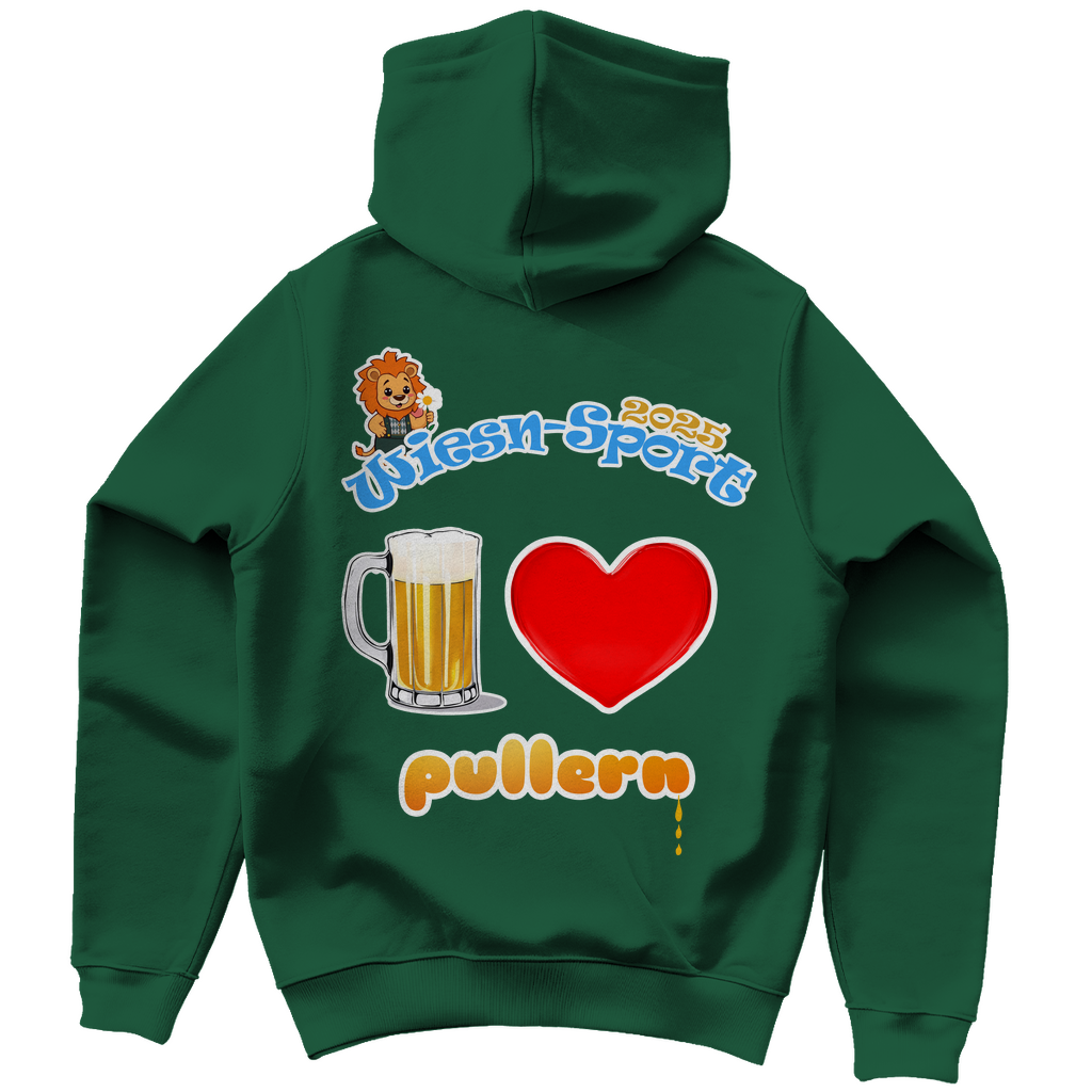 Unisex Hoodie - Wiesn-Sport 2025 - I love pullern (Maß)