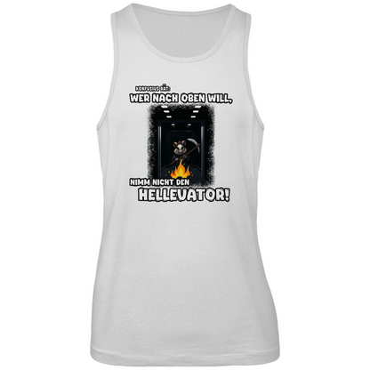 Unisex Premium Tank Top - Nimm nicht den Hellevator