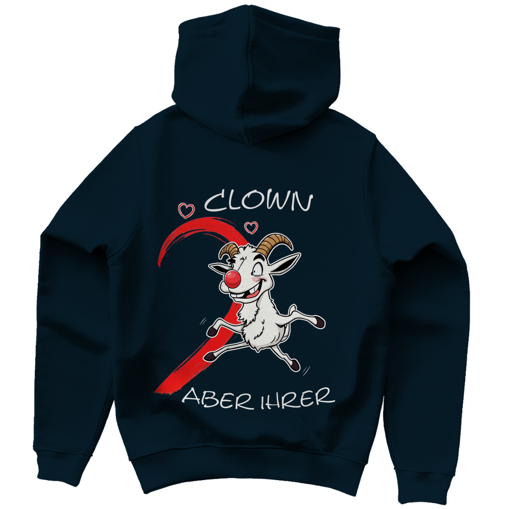 Herren Hoodie - Clown - aber ihrer