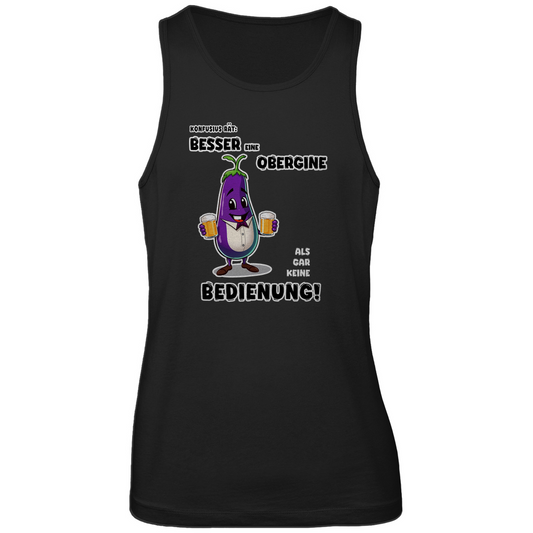 Unisex Premium Tank Top - Besser eine Obergine ...