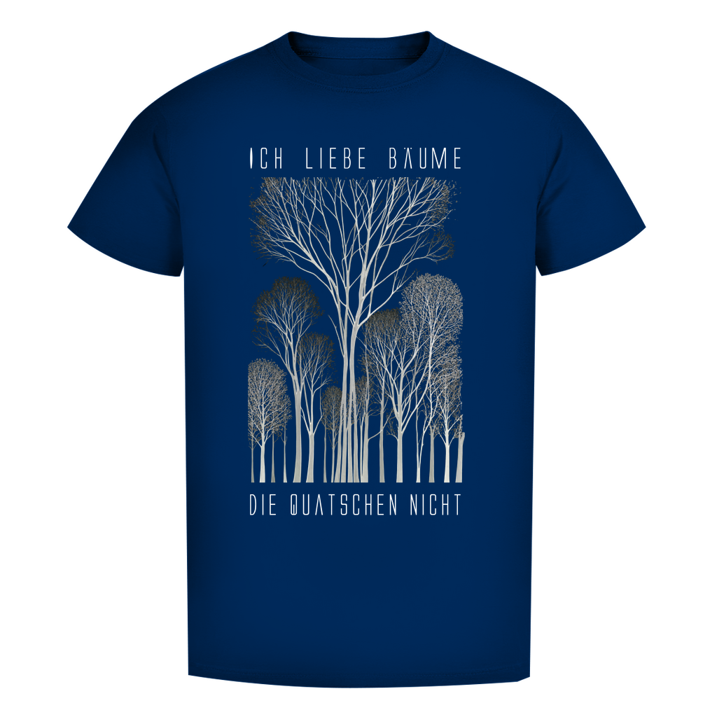 Unisex Premium T-Shirt - Ich liebe Bäume - die quatschen nicht