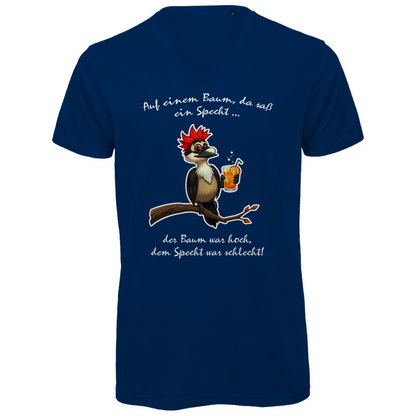Unisex V-Neck T-Shirt-  Auf einem Baum ...