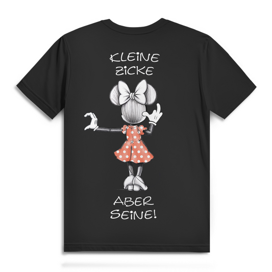 Damen Premium T-Shirt(Rechtsgängerin) - Kleine Zicke - aber seine!