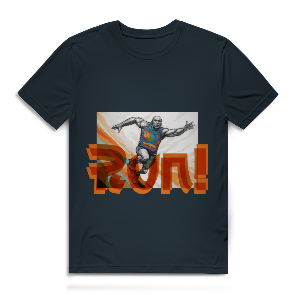 Herren Premium T-Shirt - Run!