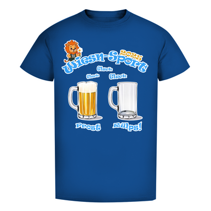 Unisex Premium T-Shirt - Wiesn-Sport 2025 - Gluck, gluck, gluck