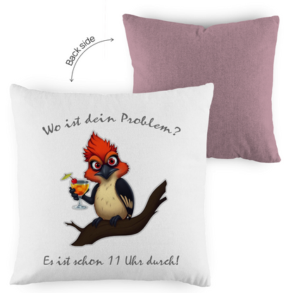 Kopfkissen zweifarbig - Wo ist dein Problemn?
