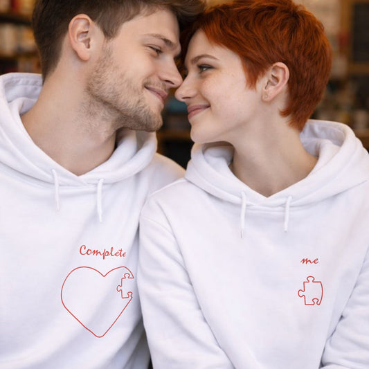 Complete me! (Line Art) - Kuschel Hoodie Bündel