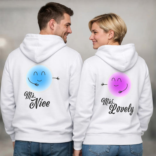 Mr. Nice & Mrs. Lovely - Kuschel Hoodie Bündel