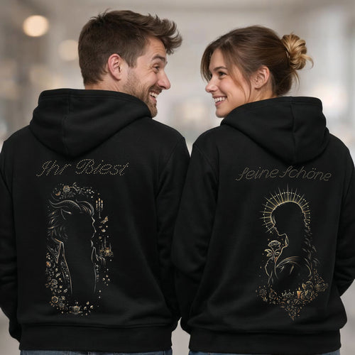 Seine Schöne/Ihr Biest -  Couple Hoodie Bundle