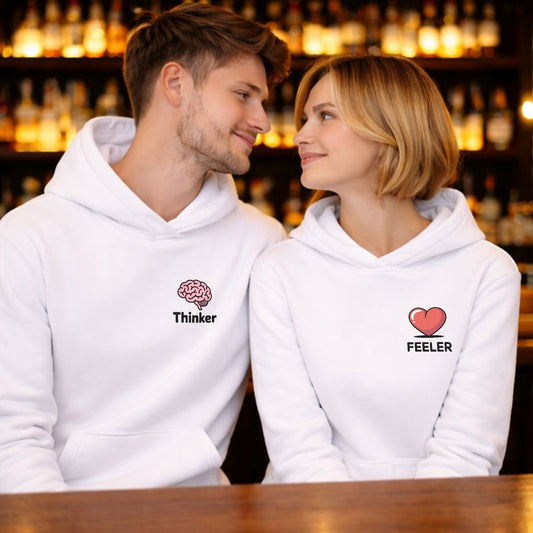 Thinker - Feeler - Kuschel Hoodie Bündel