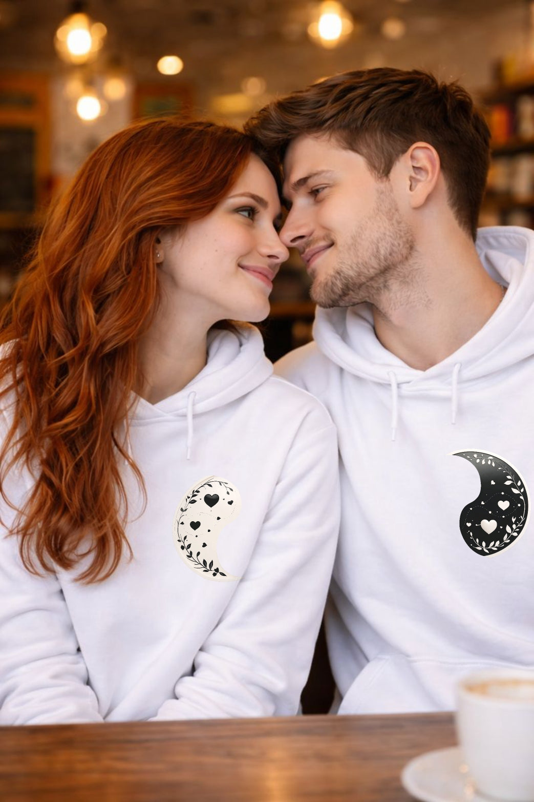 Yin-Yang - She and He - Kuschel Hoodie Bündel