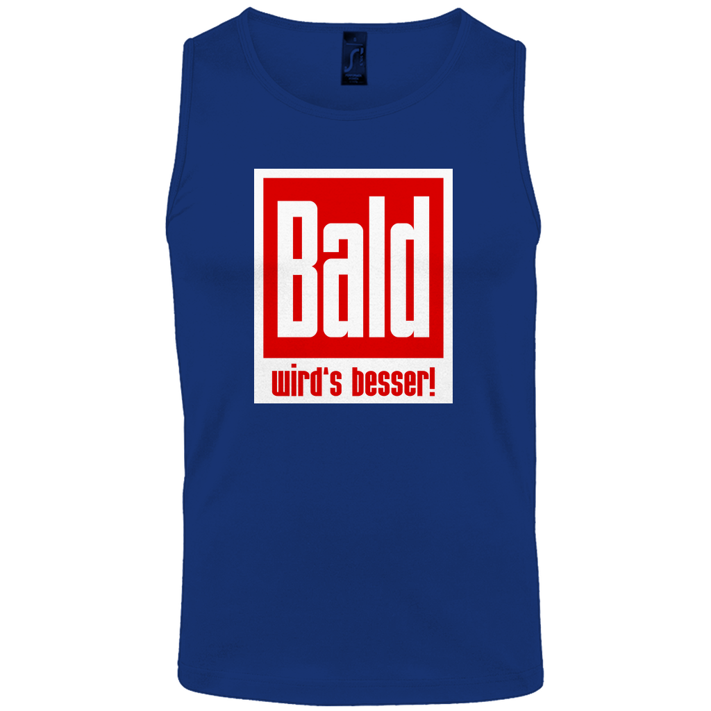 Herren Basic Tank Top - Bald wird's besser!