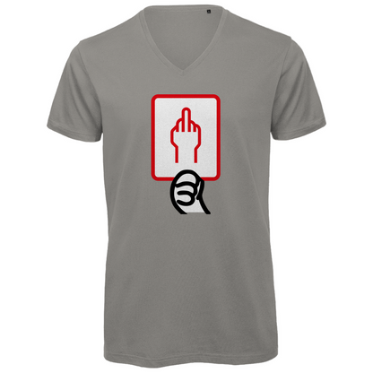 Unisex Premium V-Neck T-Shirt - Rote Karte