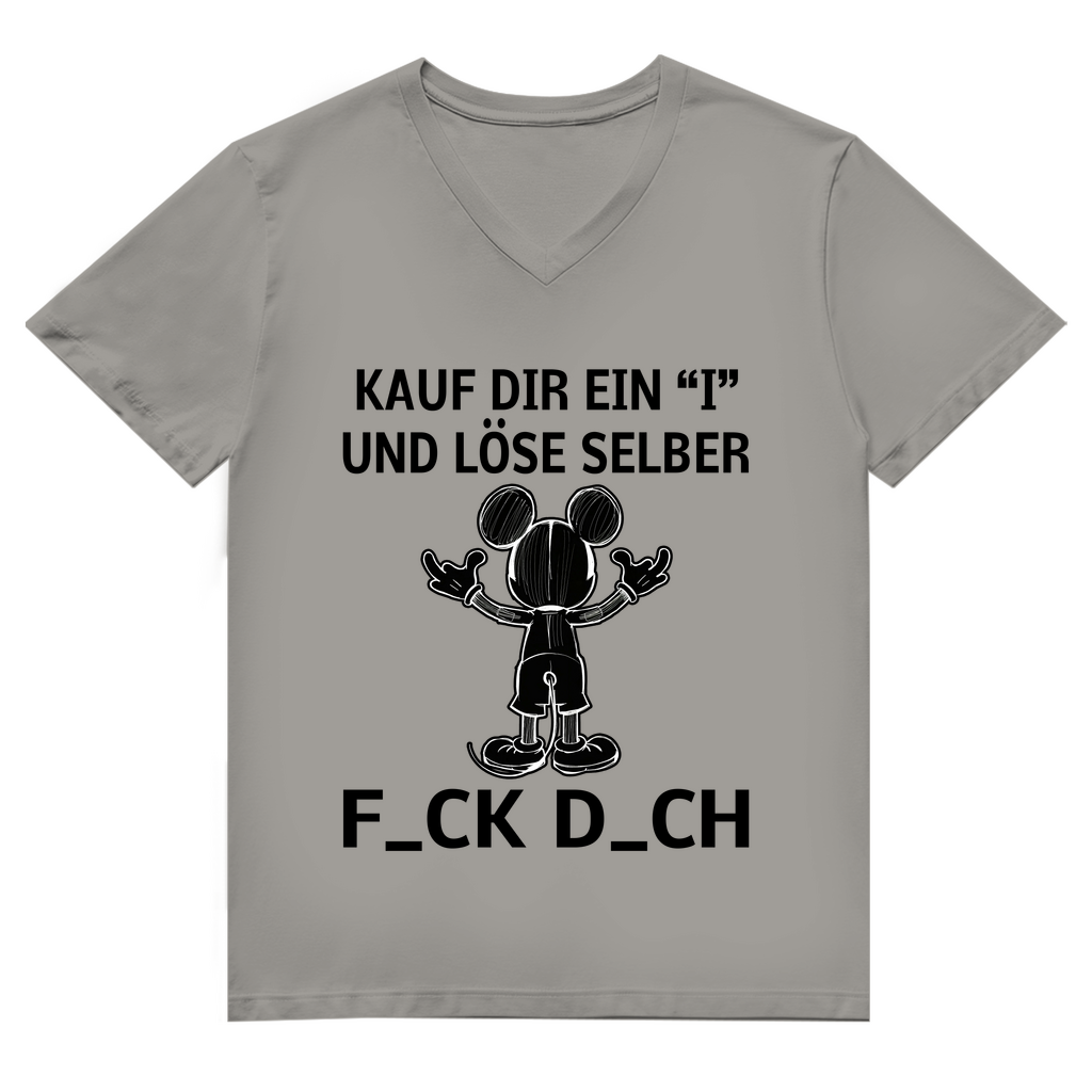 Unisex Premium V-Neck T-Shirt - Kauf Dir ein I und löse selber