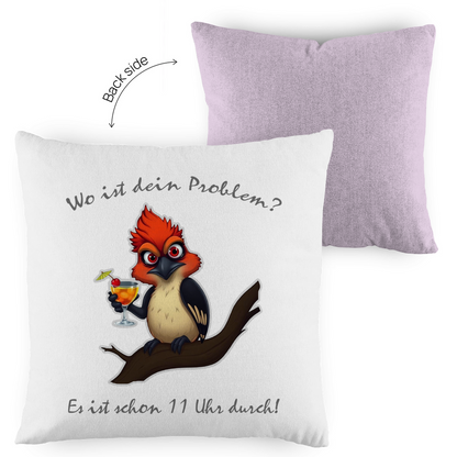 Kopfkissen zweifarbig - Wo ist dein Problemn?