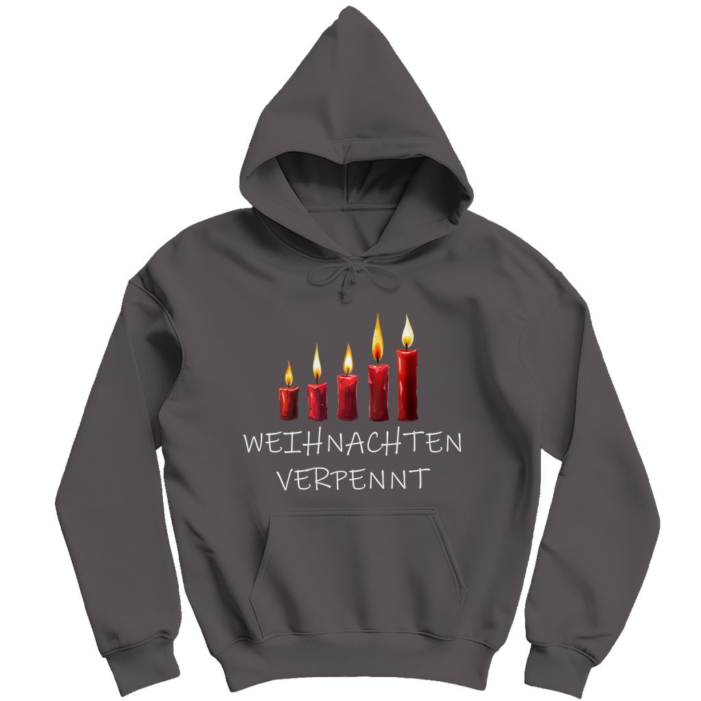 Unisex Hoodie - Weihnachten verpennt (Frontdruck)