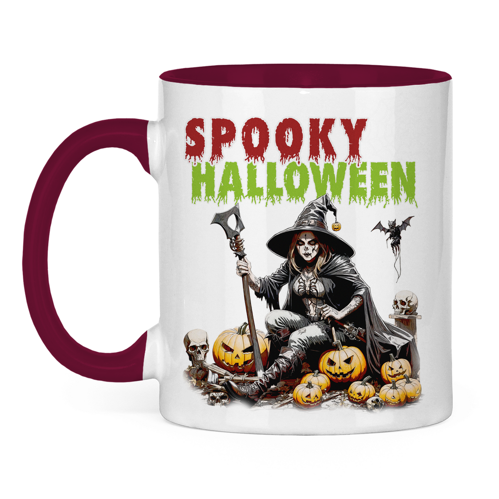 Tasse zweifarbig - Spooky Halloween