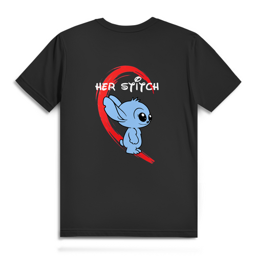 Herren Premium T-Shirt - "Her stitch"