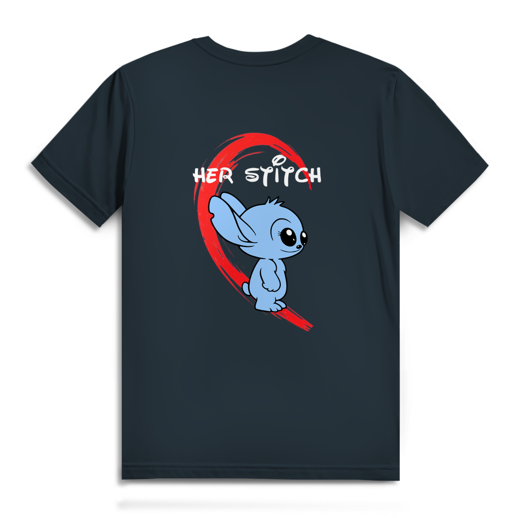Herren Premium T-Shirt - "Her stitch"