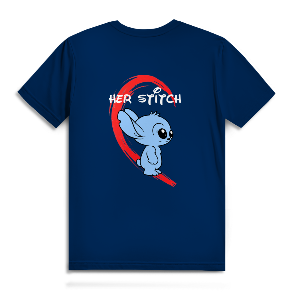 Herren Premium T-Shirt - "Her stitch"